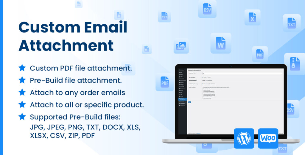WooCommerce Custom Email Attachment